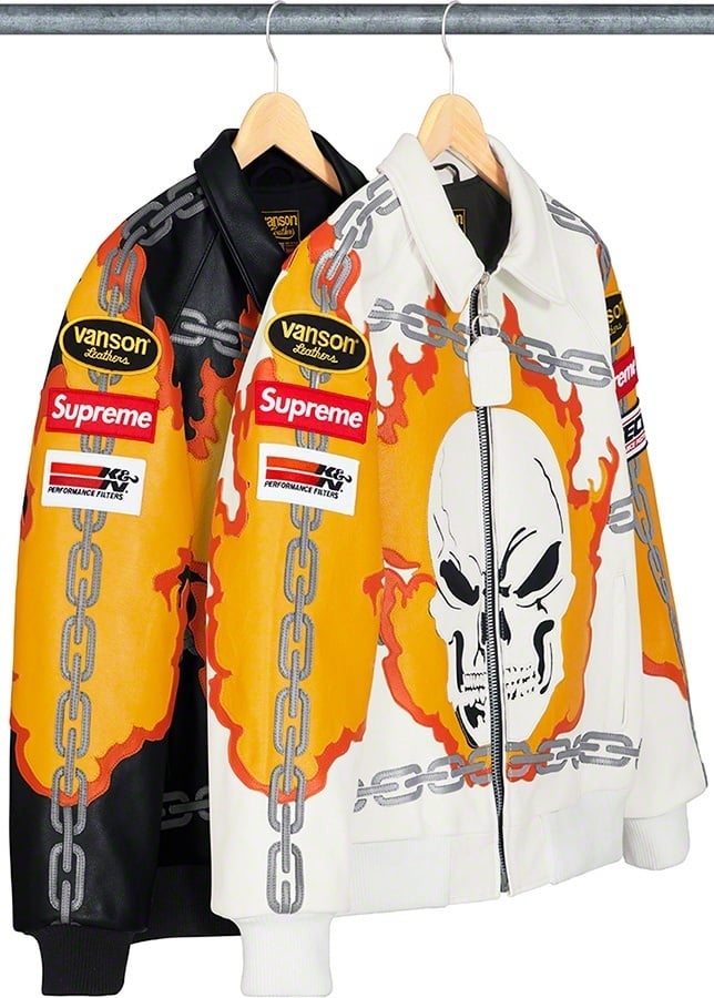 Supreme®/Vanson Leathers® Ghost Rider© Jacket